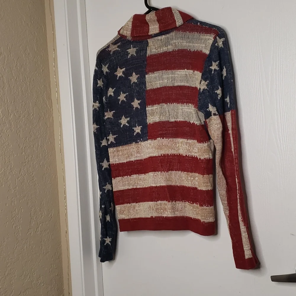 Ralph Lauren american flag knit sweater - Picture 2 of 6